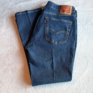 LEVI'S 514 Men’s Classic Straight Jeans 36x30 Medium Wash EUC